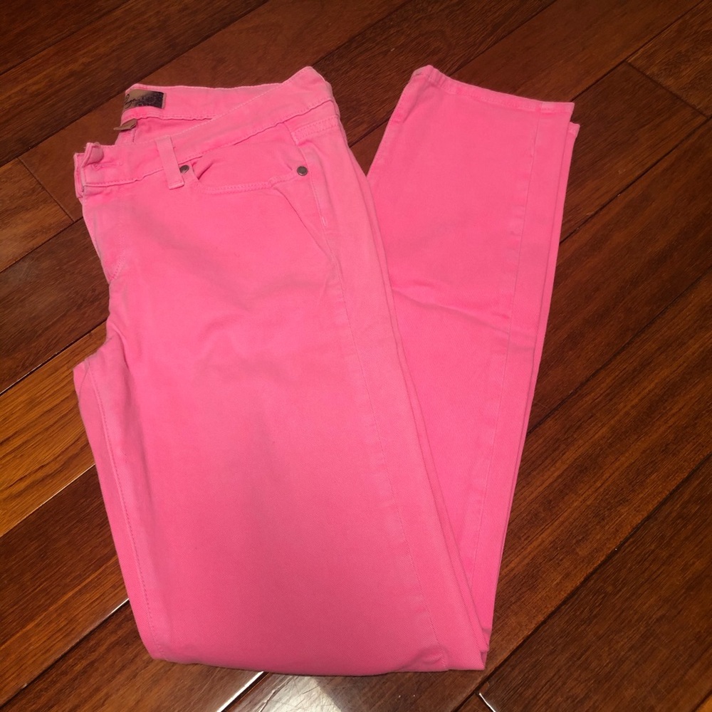Paige Pink Skinny Jeans